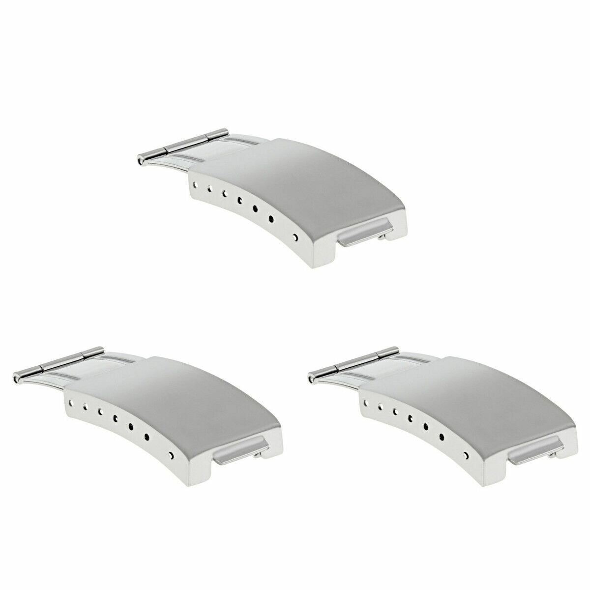 3 CLASP BUCKLE FOR ROLEX OYSTER JUBILEE MENS WATCH BAND STAINLESS STEEL TOP QLTY