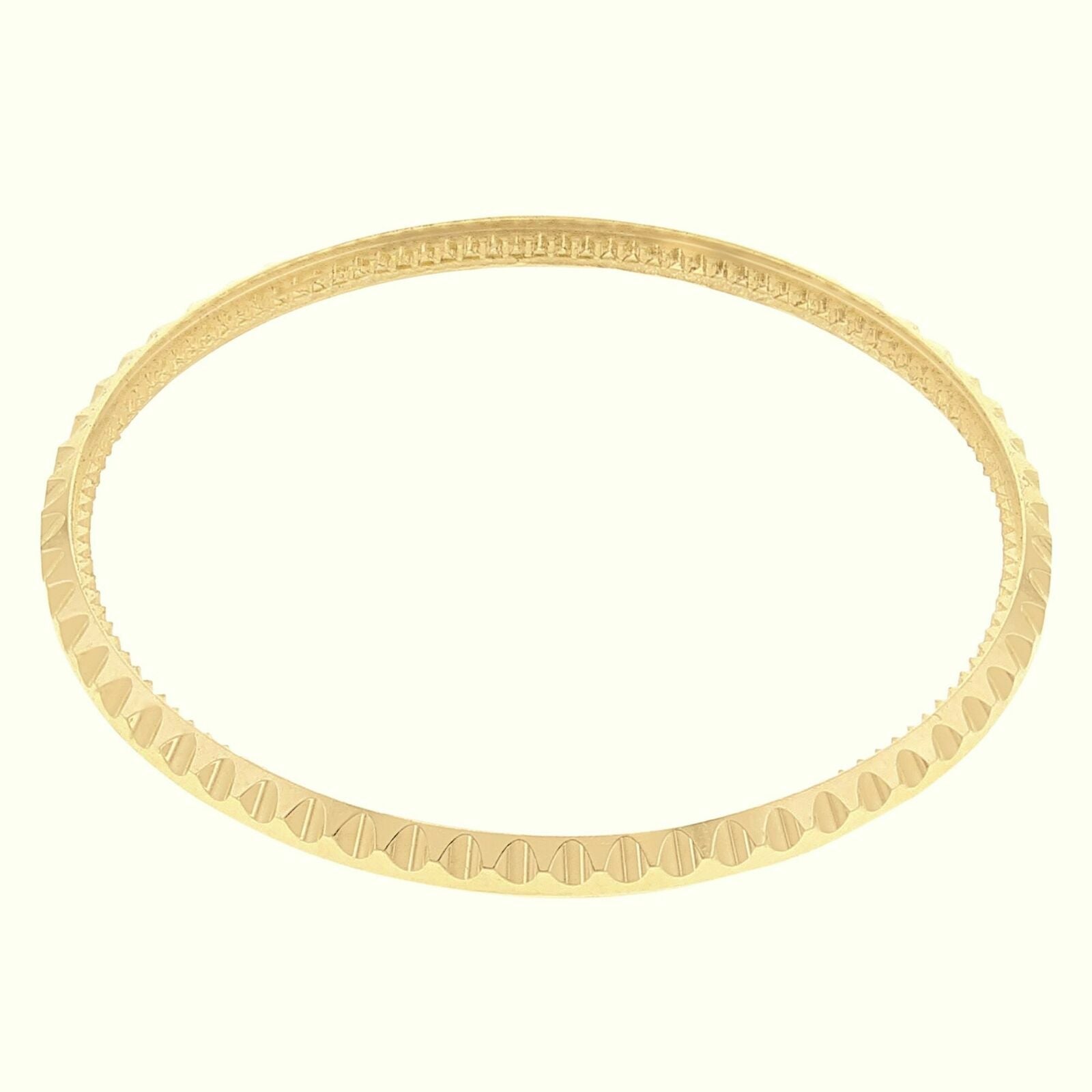 BEZEL & INSERT FOR ROLEX GMT 18KY REAL GOLD 16700 16710 16718 16760 16713 BLACK