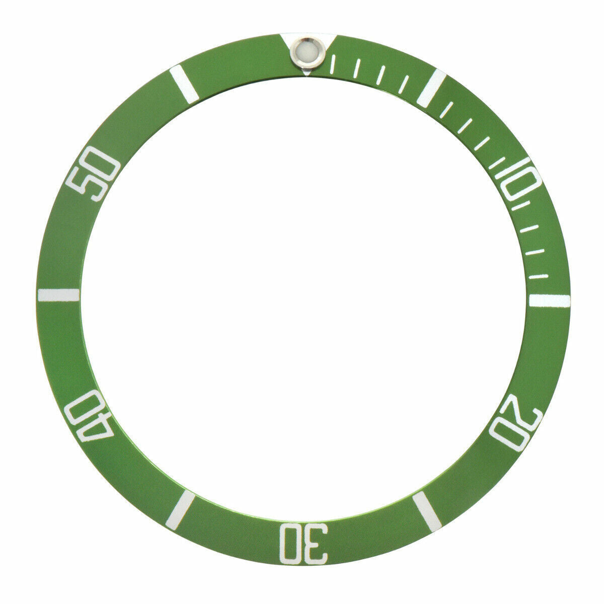 BEZEL INSERT ALUMINUM FOR OLD ROLEX SUBMARINER 5508 5512 5513 5517 1680 GREEN