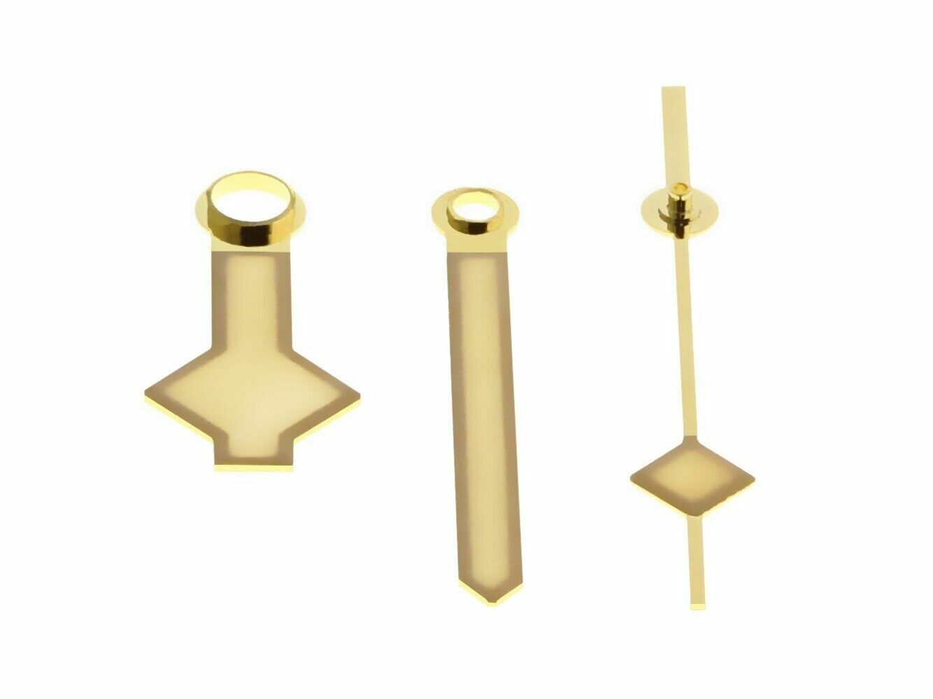 AGED VINTAGE WATCH HAND SNOWFLAKE FOR TUDOR SUBMARINER 2824-2 2834-2 2836 GOLD7A