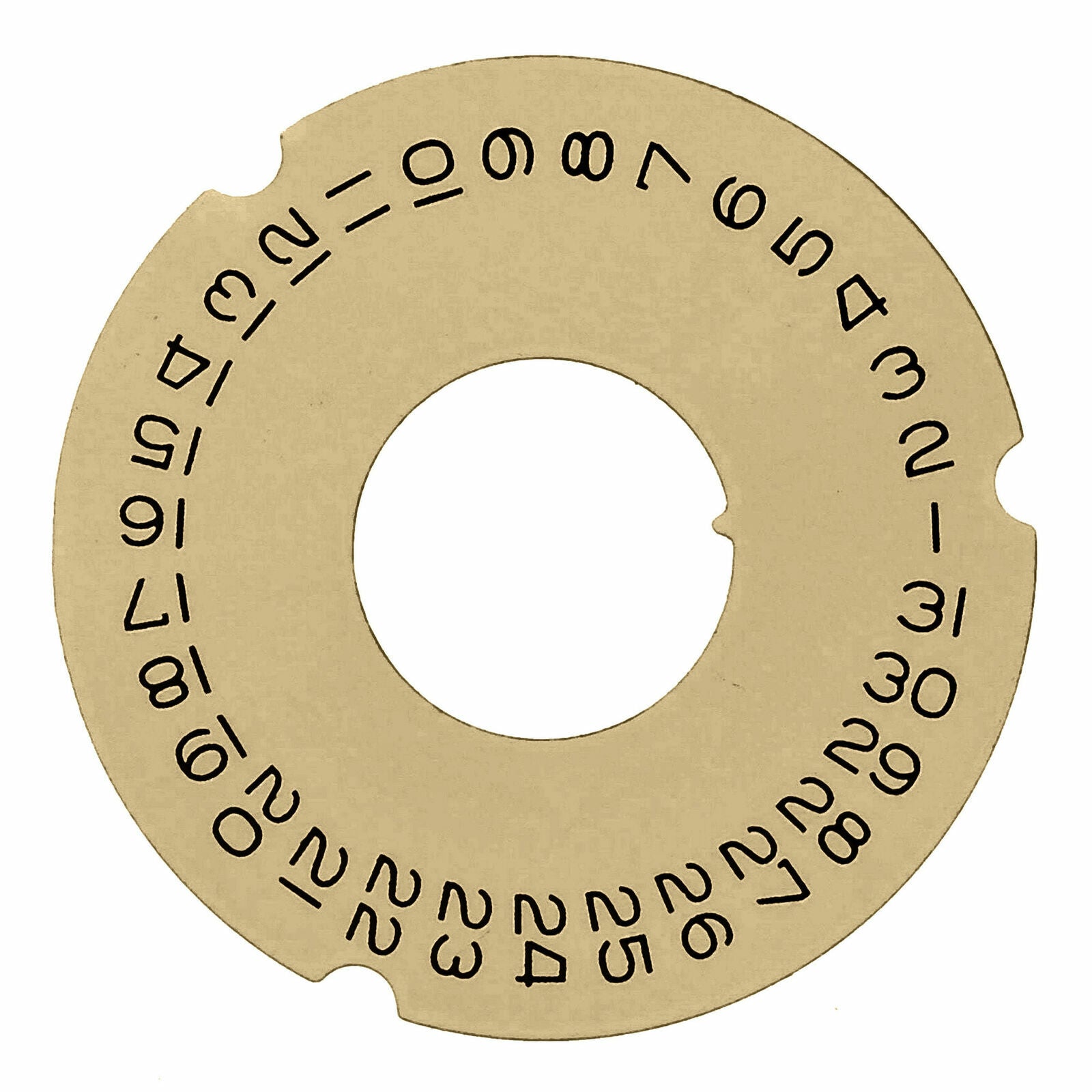 DATE DISC FOR ROLEX 3055 DATEJUST 18026 18028 18029 18038 18039 18046 CHAMPAGNE
