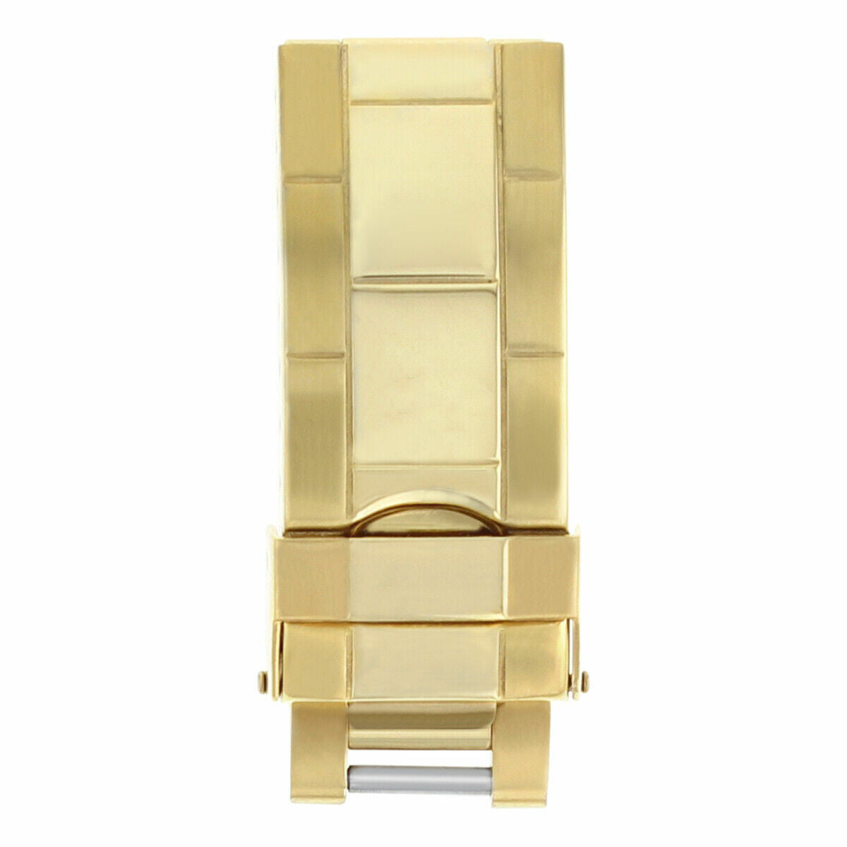 OYSTER WATCH BAND FLIP LOCK EXTENSION CLASP FOR ROLEX SUBMARINER GMT WATCH GOLD