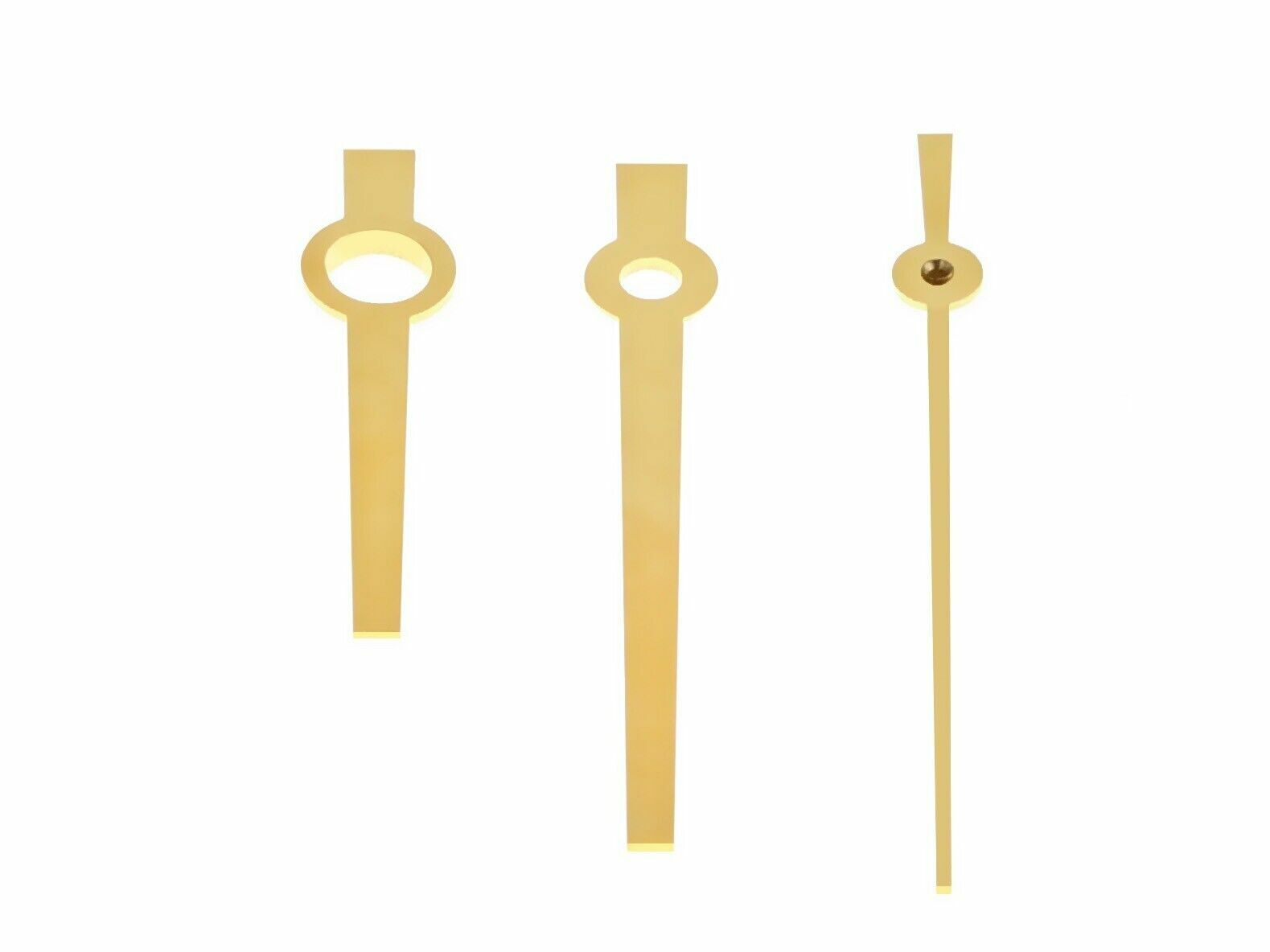 6 SET WATCH HAND PLAIN FOR MOVEMENT ETA 2824-2 2834-2 2836-2 2874 GOLD COLOR