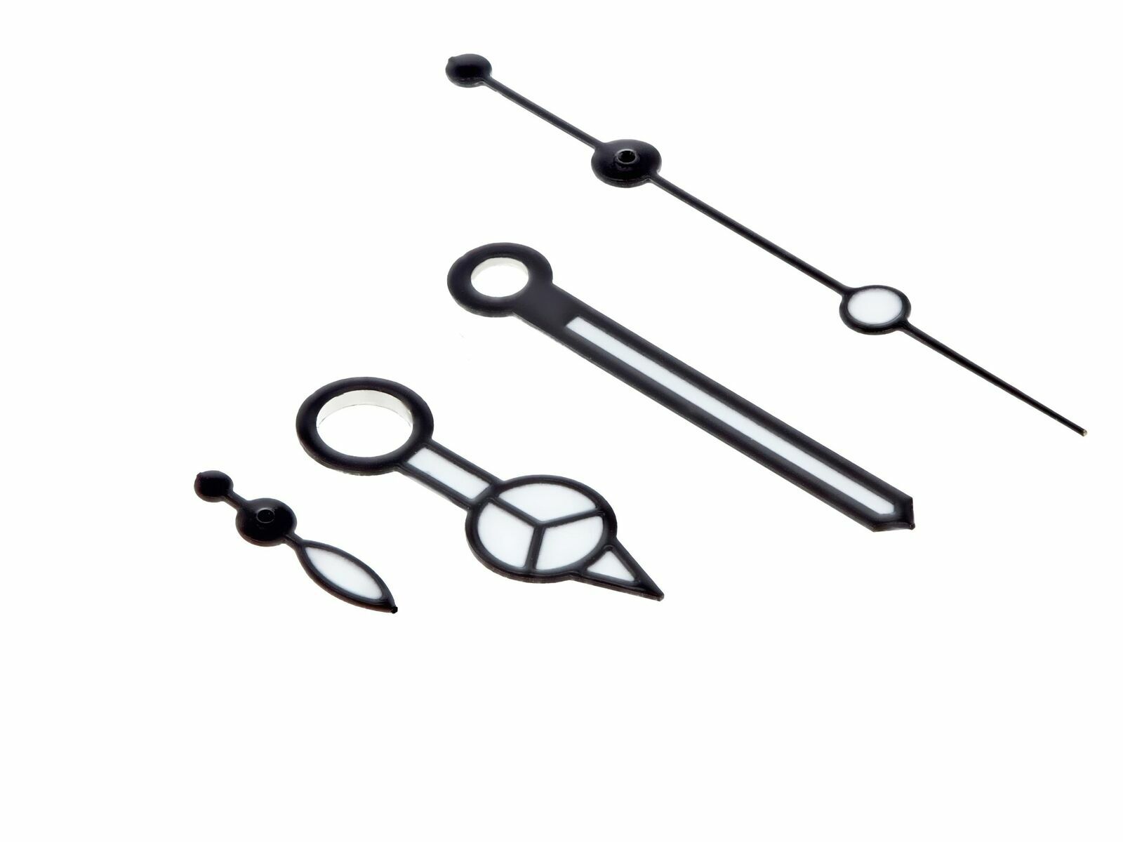 WATCH HAND FOR PANERAI MARINA WATCH MOVEMENT ETA VALJOUX 7750-7753 MERCEDE BLACK