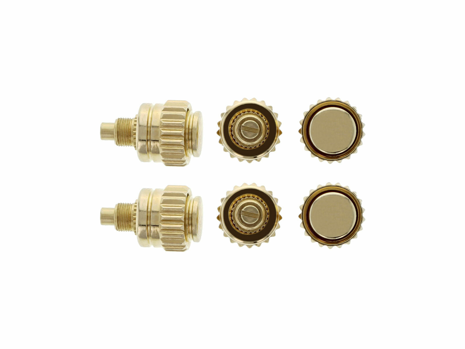 6 DAYTONA WATCH CROWN PUSHER FOR ROLEX 116518 116519 116520 116523 116528 GOLD