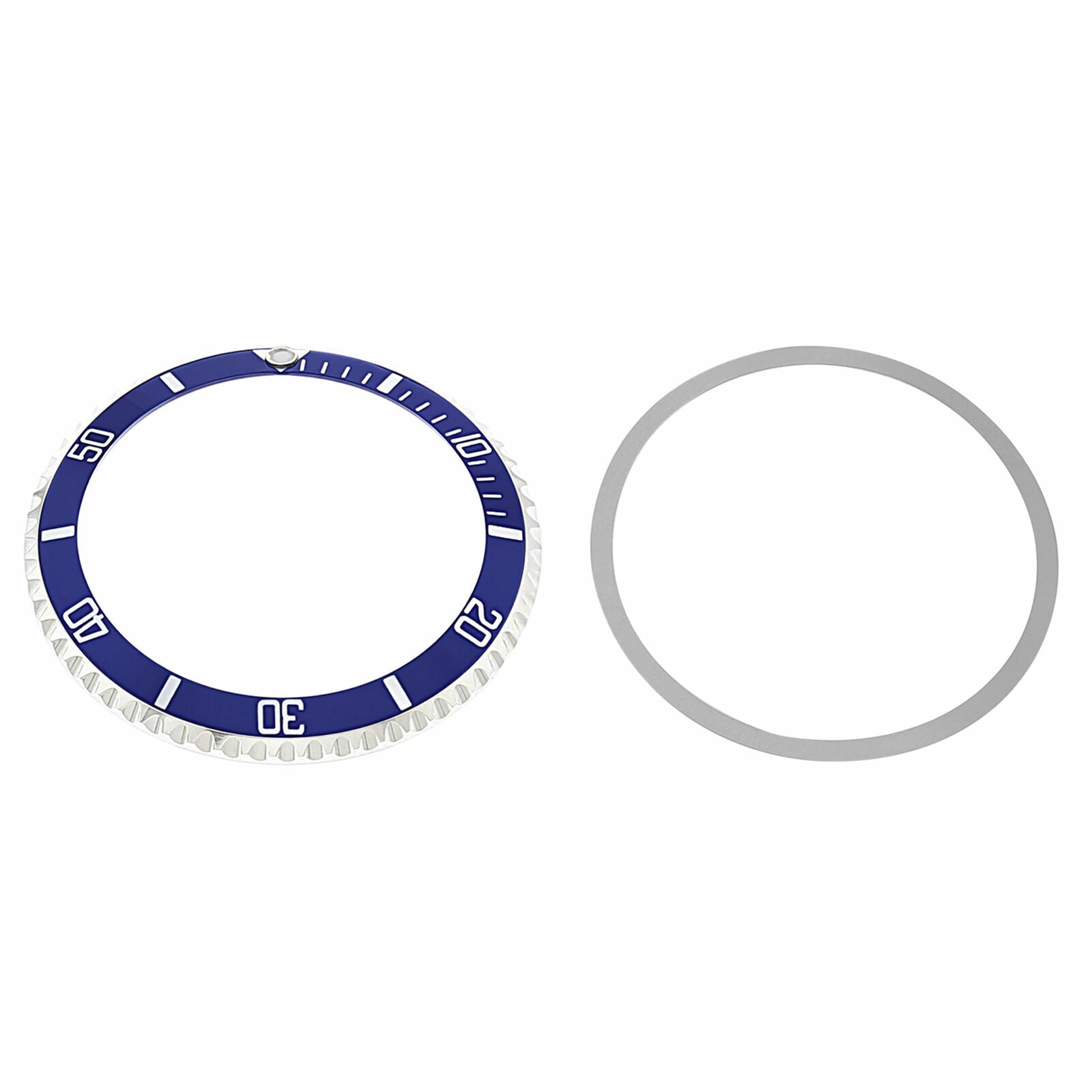 ROTATING BEZEL & INSERT OLDER ROLEX SUBMARINER 5508 5512 5513 1680 S/STEEL BLUE