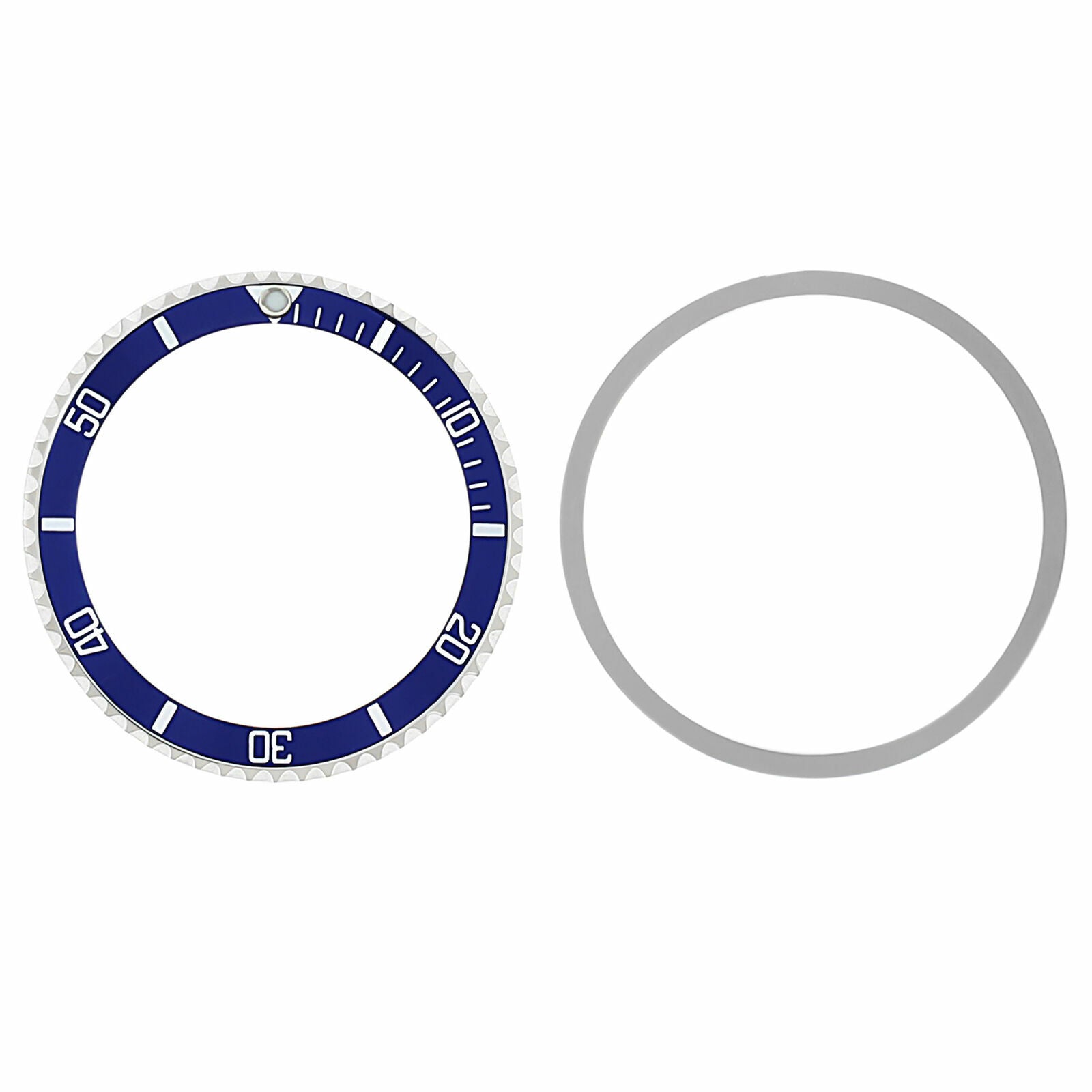 ROTATING BEZEL & INSERT OLDER ROLEX SUBMARINER 5508 5512 5513 1680 S/STEEL BLUE