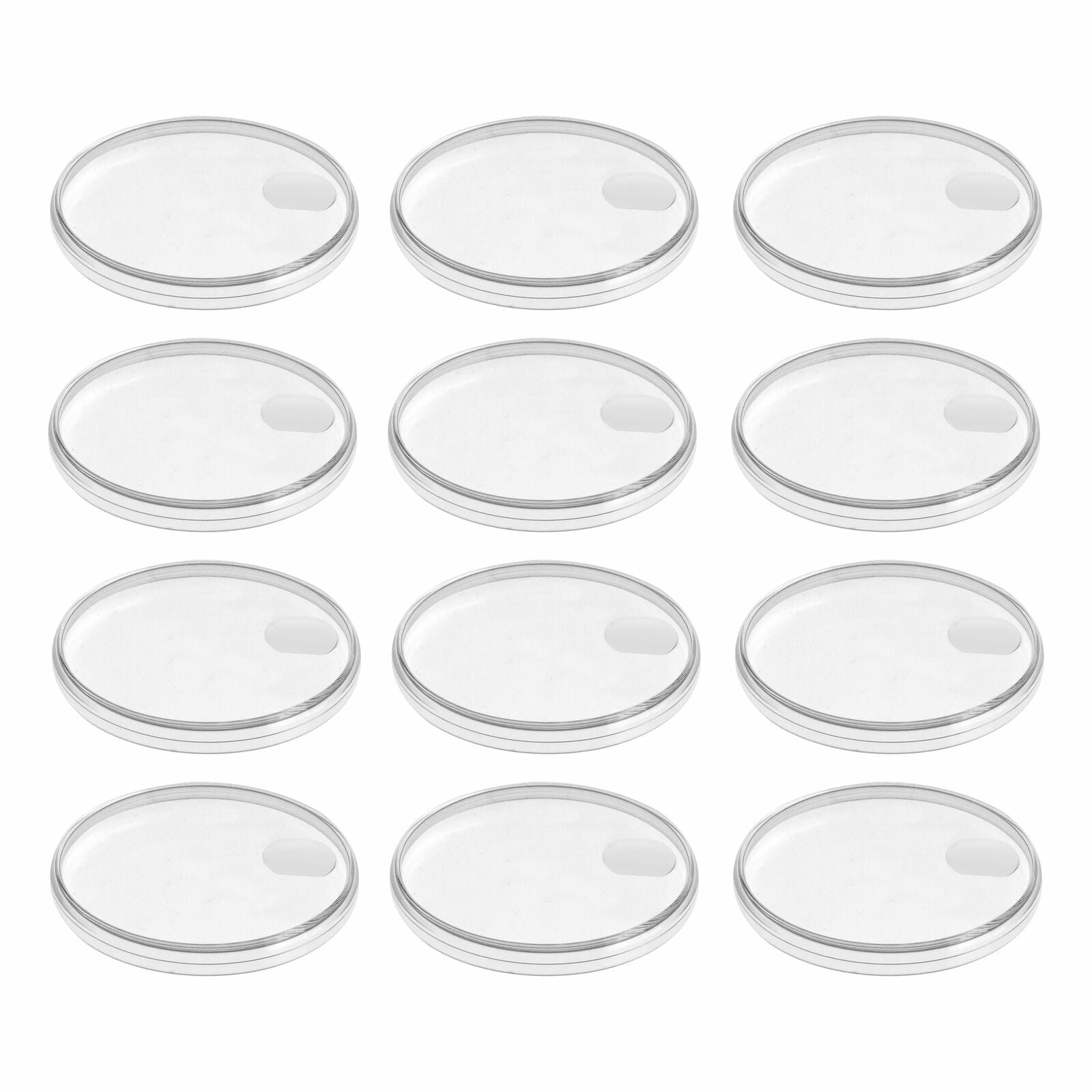 12 PLASTIC PLEXI WATCH CRYSTAL FOR 31MM ROLEX DATEJUST MIDSIZE 25-104 6624 6466