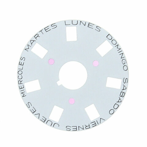 DAY DISC FOR ROLEX PRESIDENT DAY DATE WATCH 3055 18026 18028 18029 SPANISH WHITE