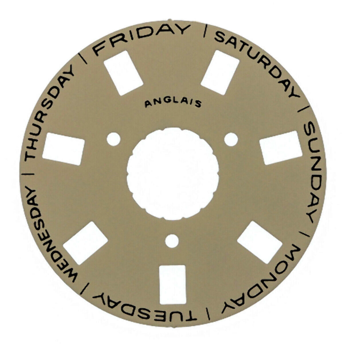 DAY DISC FOR ROLEX PRESIDENT 3155 18206 18238 18239 18248 118208 118399 CHAMPAGN