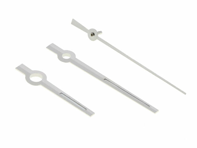 WATCH HANDS FOR ROLEX DATE MOVEMENT 1500 1501 1530 1560 1565 1570 1575 SILVER