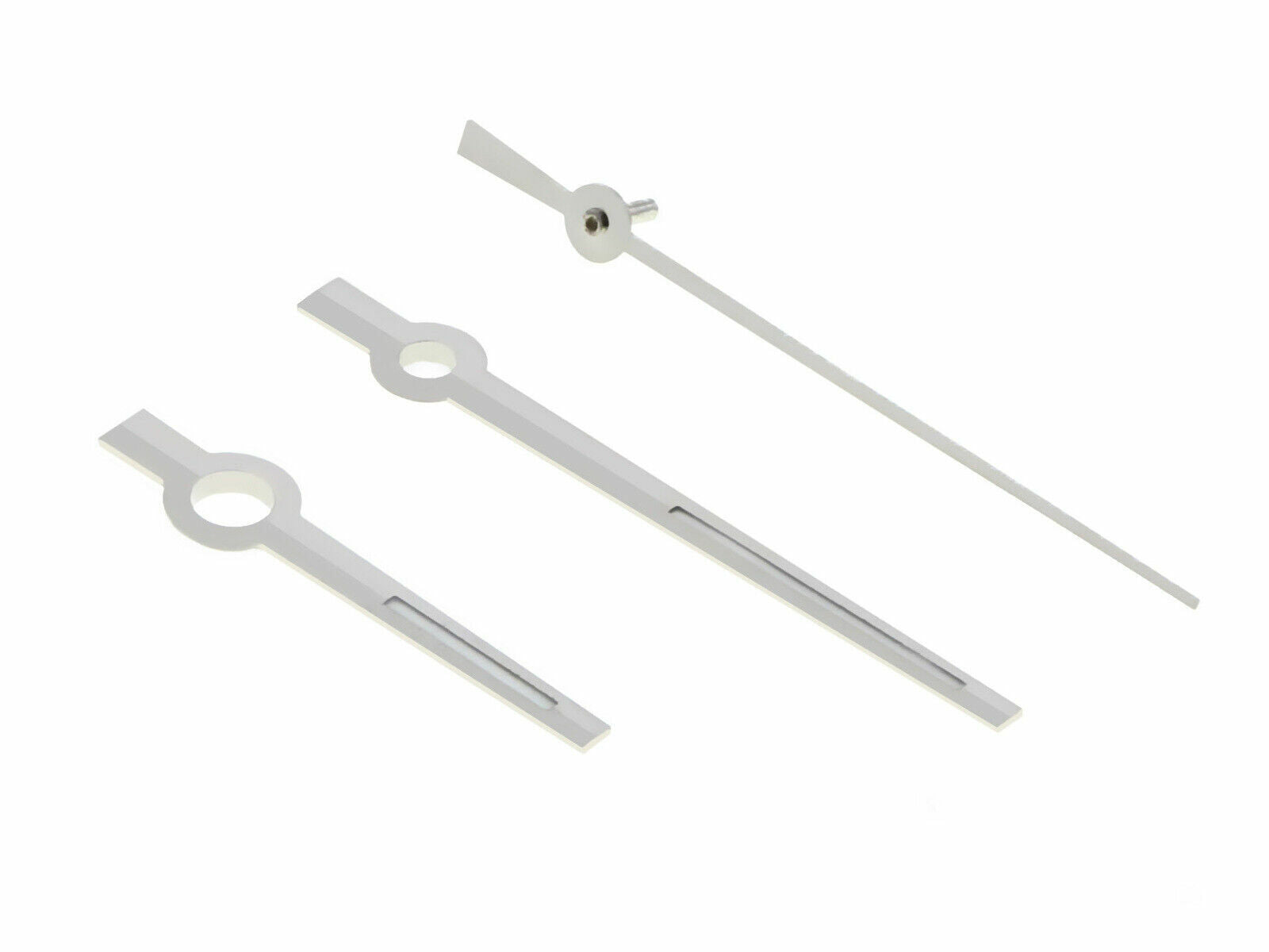 WATCH HANDS FOR ROLEX DATE MOVEMENT 1500 1501 1530 1560 1565 1570 1575 SILVER