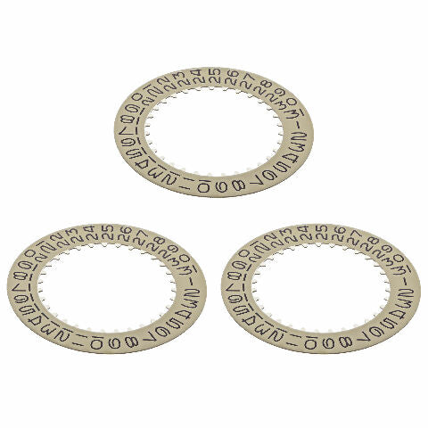 6 DATE DISC FOR ROLEX DATE DATEJUST SUBMARINER GMT 1530/1570 1675 CHAMPAGNE