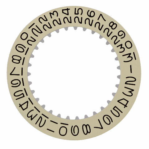 6 DATE DISC FOR ROLEX DATE DATEJUST SUBMARINER GMT 1530/1570 1675 CHAMPAGNE
