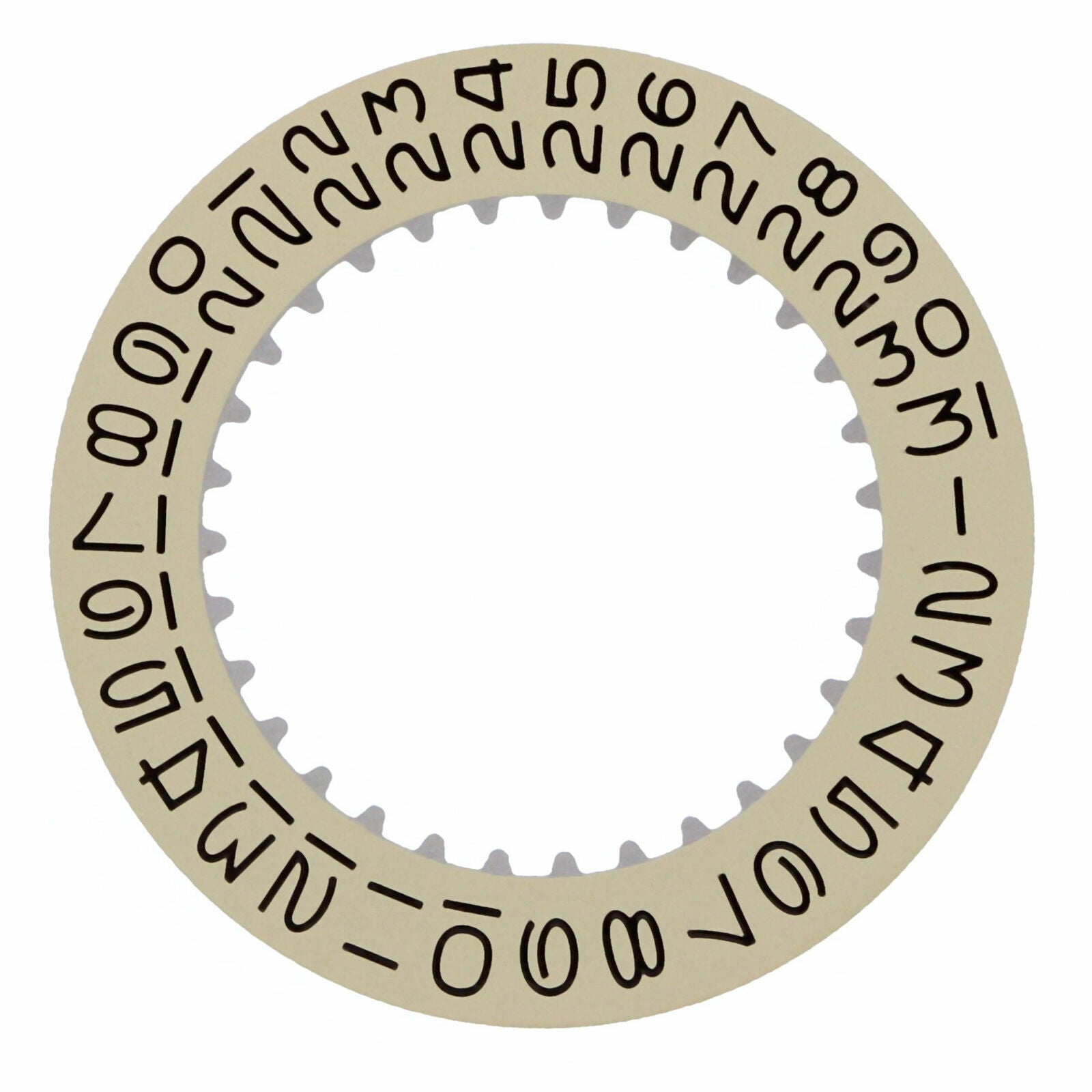 6 DATE DISC FOR ROLEX DATE DATEJUST SUBMARINER GMT 1530/1570 1675 CHAMPAGNE