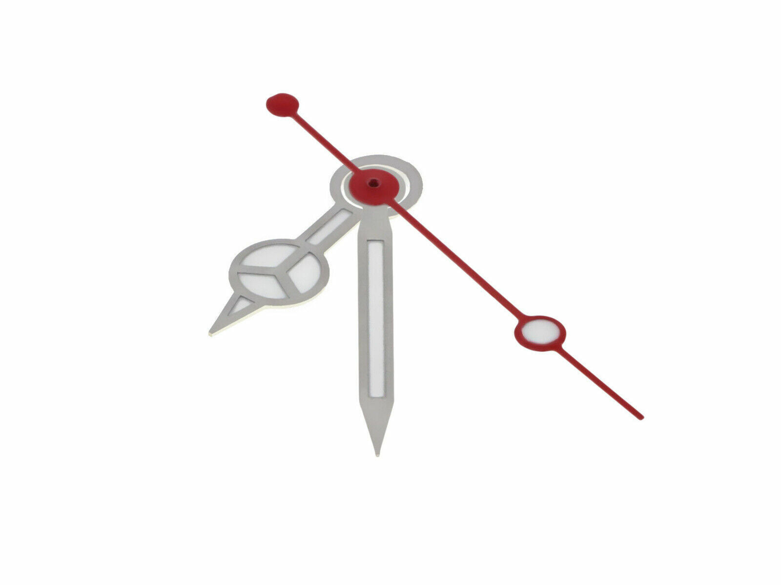 WATCH HAND FOR PAM PANERAI MOVEMENT VALJOUX ETA 7750-7753 WATCH MERCEDE SILVER