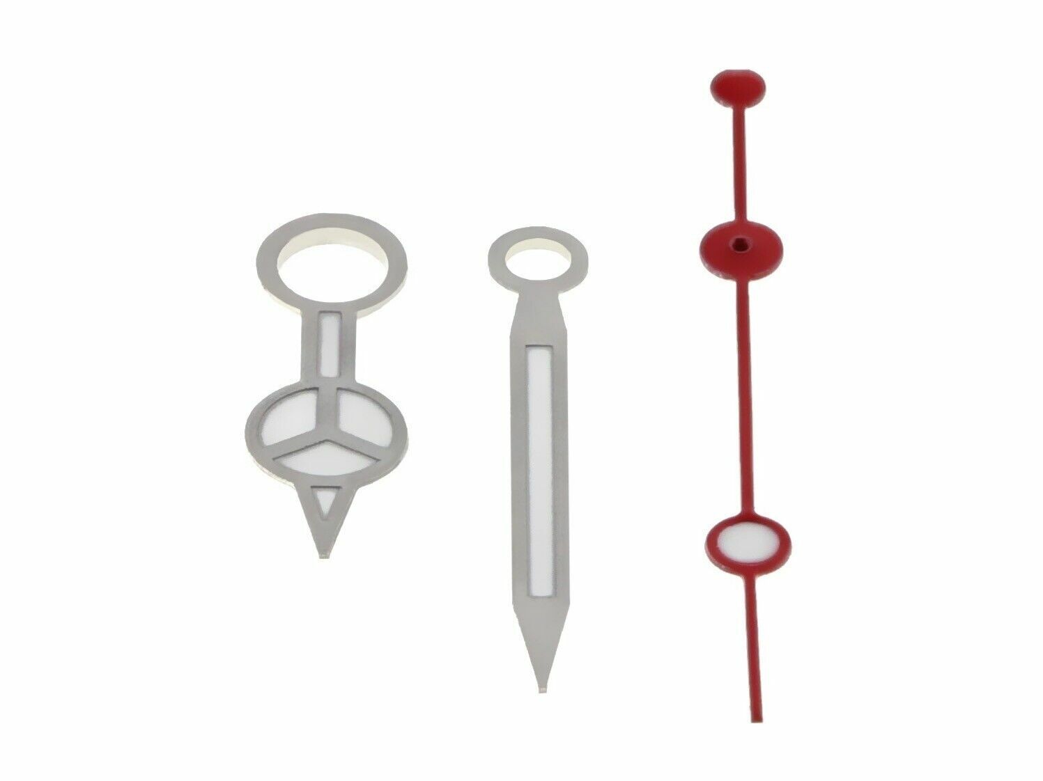 WATCH HAND FOR PAM PANERAI MOVEMENT VALJOUX ETA 7750-7753 WATCH MERCEDE SILVER