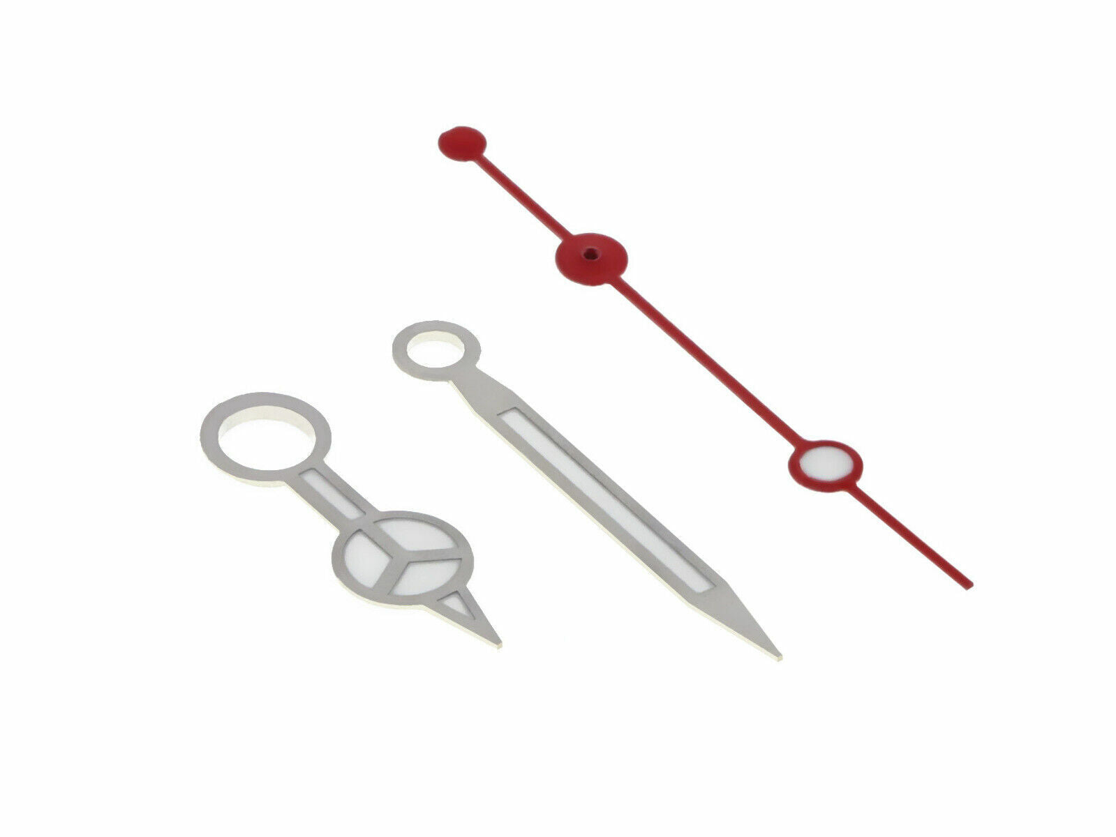 WATCH HAND FOR PAM PANERAI MOVEMENT VALJOUX ETA 7750-7753 WATCH MERCEDE SILVER