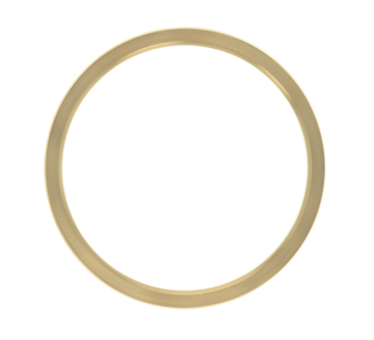 LADIES 18K FLUTED BEZEL WATCH PART FOR ROLEX DATE, DATEJUST 79088, 79138, 79158