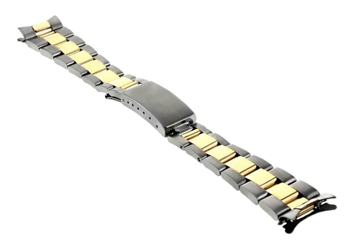OYSTER WATCH BAND FOR 34MM ROLEX DATE 1400 1500 1505 AIRKING BRACELET 14K/S 19MM