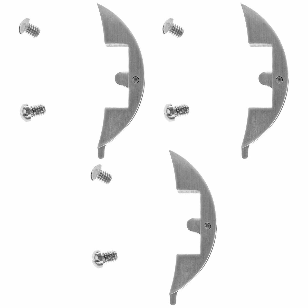 3 PAM CROWN BRIDGE FOR PANERAI LUMINOR MARINA WATCH 44MM OR 47MM BRUSH + SCREWS