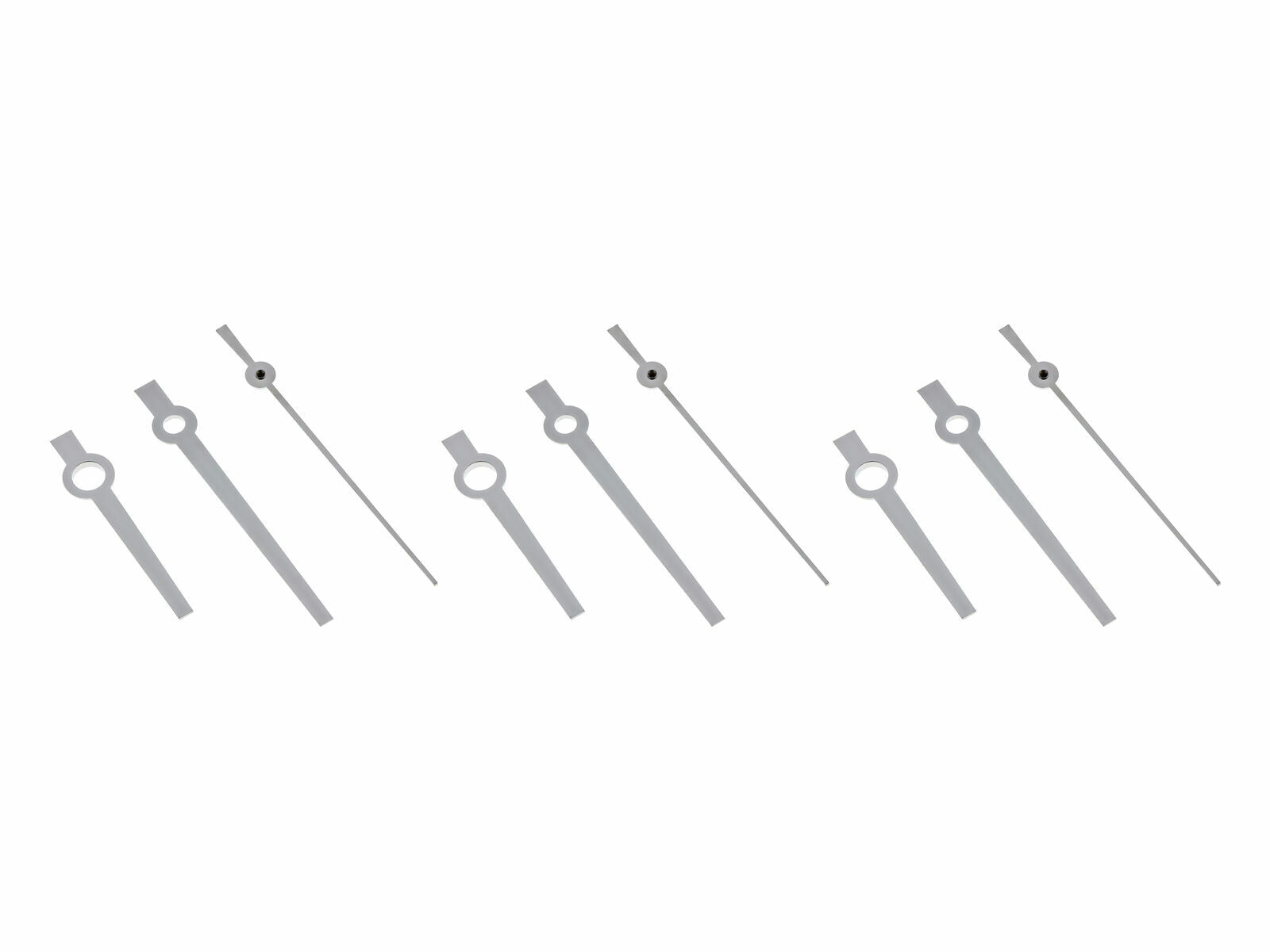3 SET WATCH HAND PLAIN FOR ROLEX 3035/3135 16013 16014 16018 16030 16250 SILVER