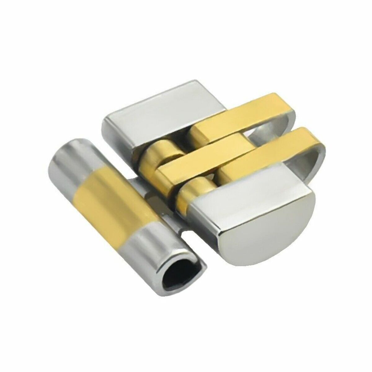 10MM JUBILEE WATCH BAND OTHERSIDE CONNECTING LINK FOR LADY ROLEX 13MM PLATED
