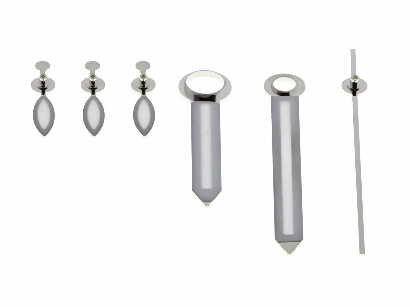 3 SETS WATCH HAND FOR PANERAI PAM WATCH MOVEMENT VALJOUX ETA 7750-7753 SILVER