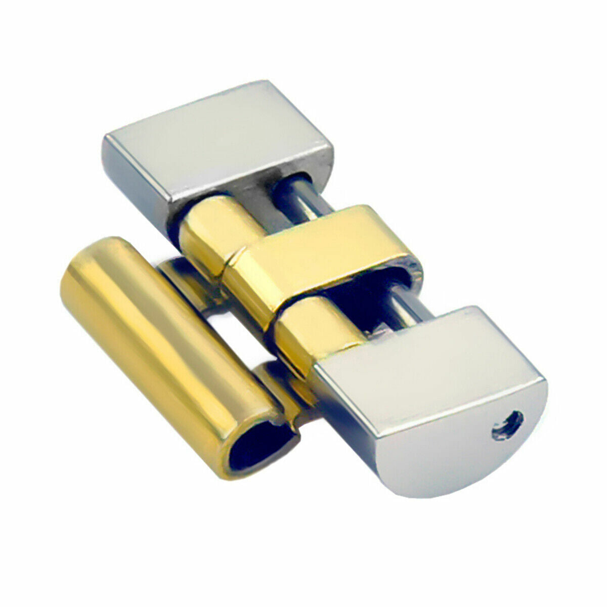 JUBILEE WATCH BAND OPENING SIDE LINK FOR ROLEX 20MM LUGS TWO TONE FIT CLASP SIDE