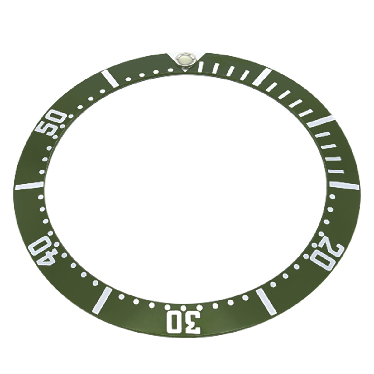 BEZEL INSERT FOR OMEGA SEAMASTER PLANET OCEAN JAMES BOND FIT 41MM CASE GREEN