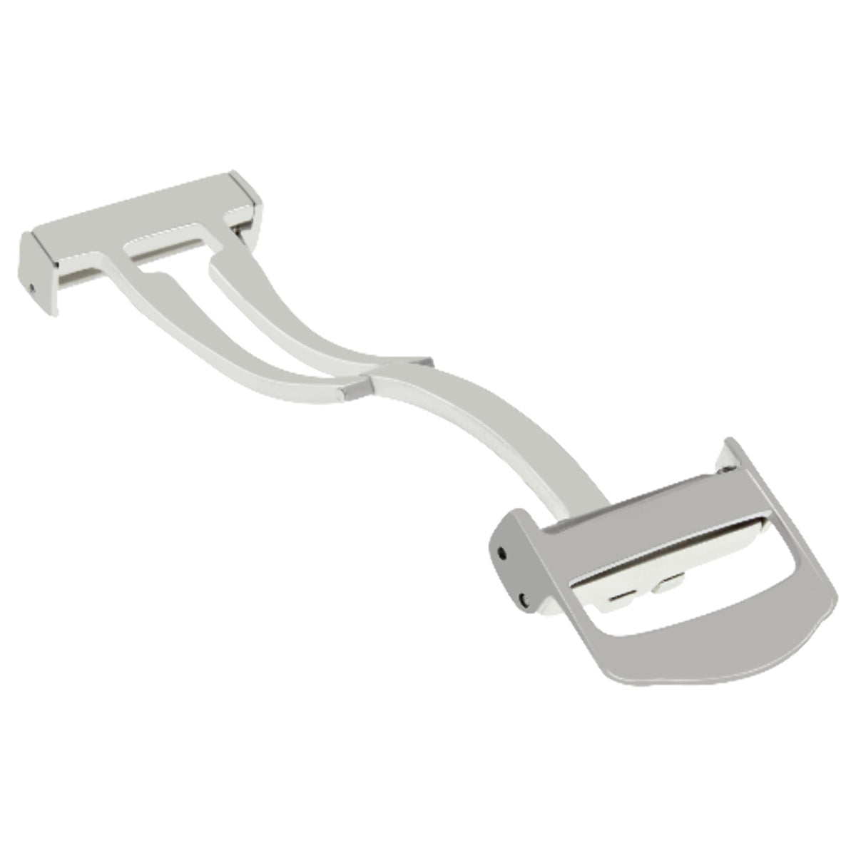 18MM DEPLOYMENT BAND BUCKLE CLASP FOR FIT CARTIER PASHA LEATHER STRAP BRUSH