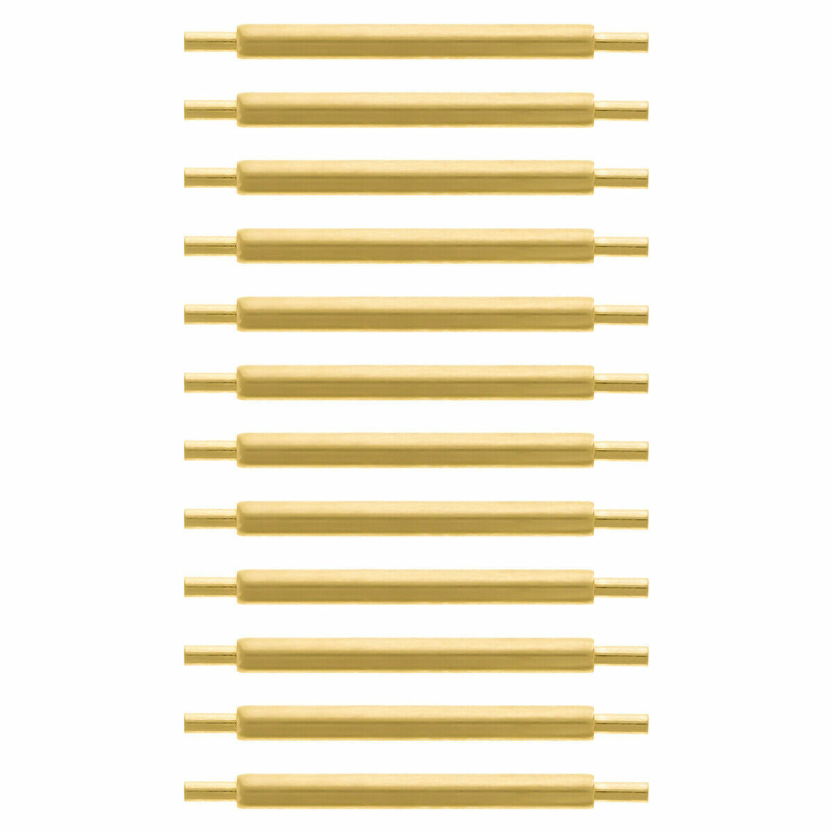 12- 20MM GOLD SPRING BAR FOR ROLEX GMT-MASTER II 16718 16758 SUBMARINER BAND