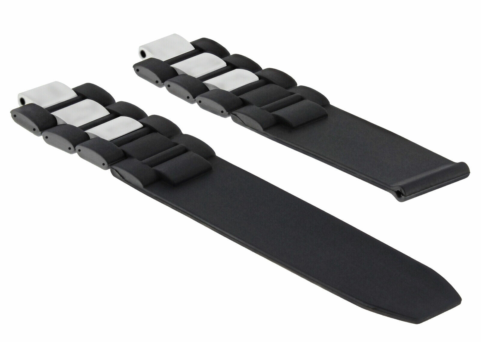 20MM SILICONE RUBBER STRAP BAND FOR CARTIER MUST 21 CHRONOSCAPH 2824 AUTOSCAPH