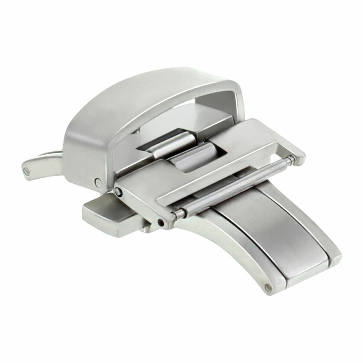22MM DEPLOYMENT BUCKLE CLASP FOR THICKER LEATHER STRAP 3.5MM-5.5MM THICKNESS