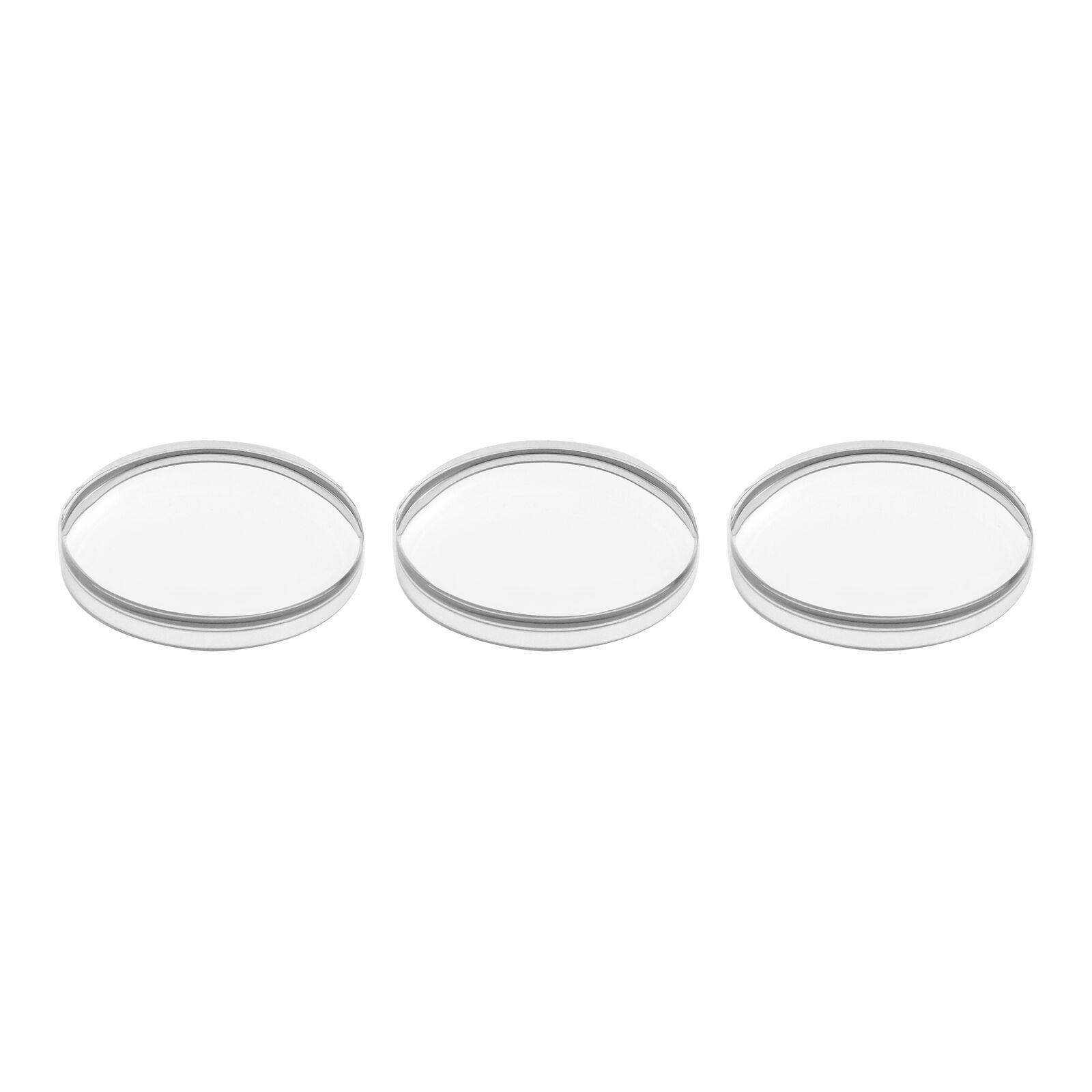 3 PLASTIC PLEXI WATCH CRYSTAL FOR ROLEX AIRKING 25-12-5500 5501 5520 5552 1002