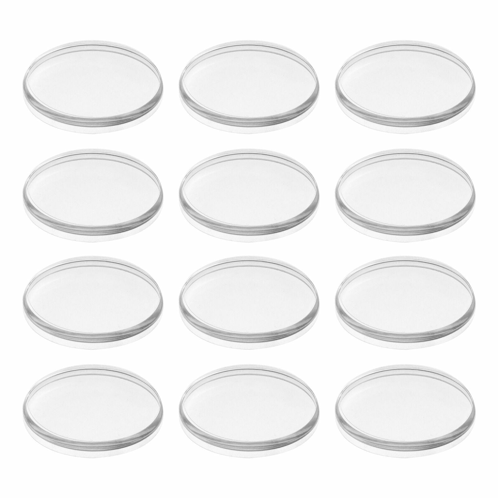 12 PLASTIC PLEXI WATCH CRYSTAL FOR ROLEX AIRKING 25-12 5500 5501 5520 5552 1030