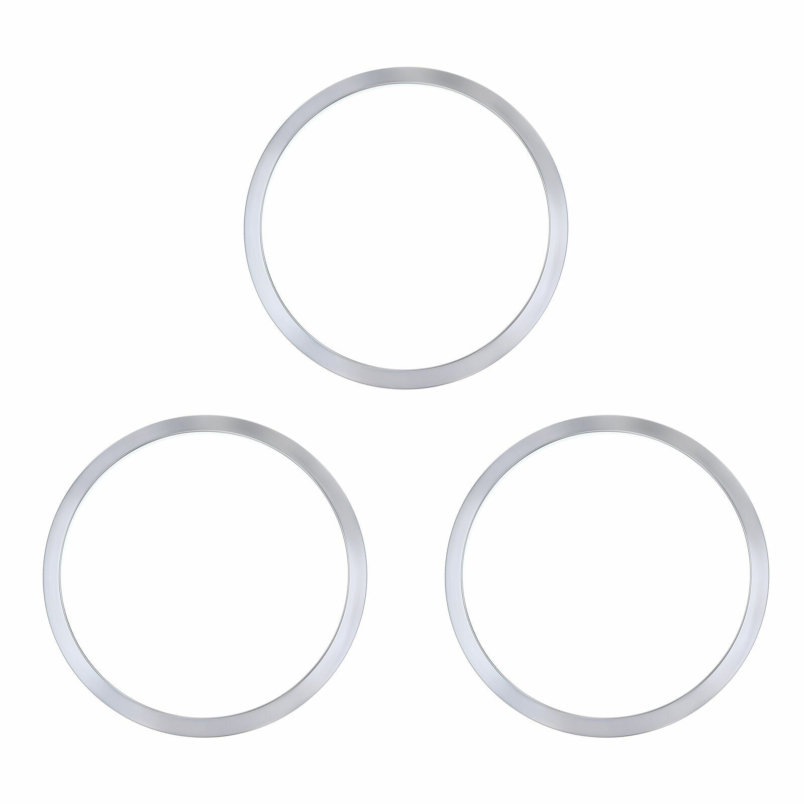 3 SMOOTH BEZEL FOR 34MM ROLEX DATE AIRKING 1500 1550 115200 15210 STAINLESS ST