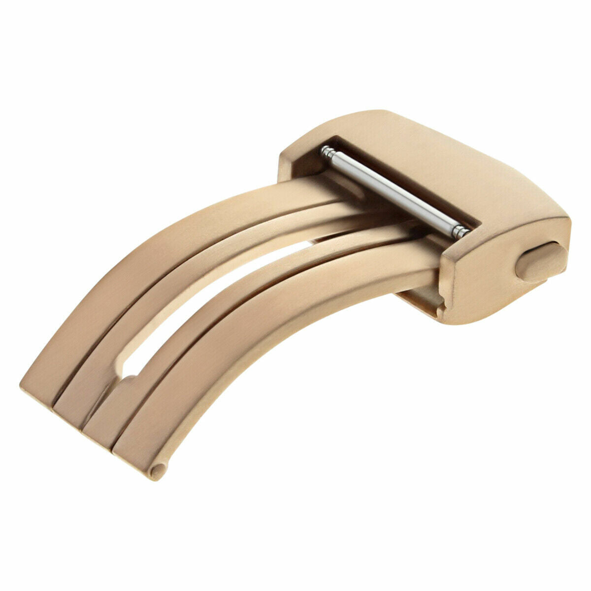 18MM FOR TAG HEUER CARRERA MONACO DEPLOYMENT CLASP BUCKLE LEATHER STRAP BAND ROS