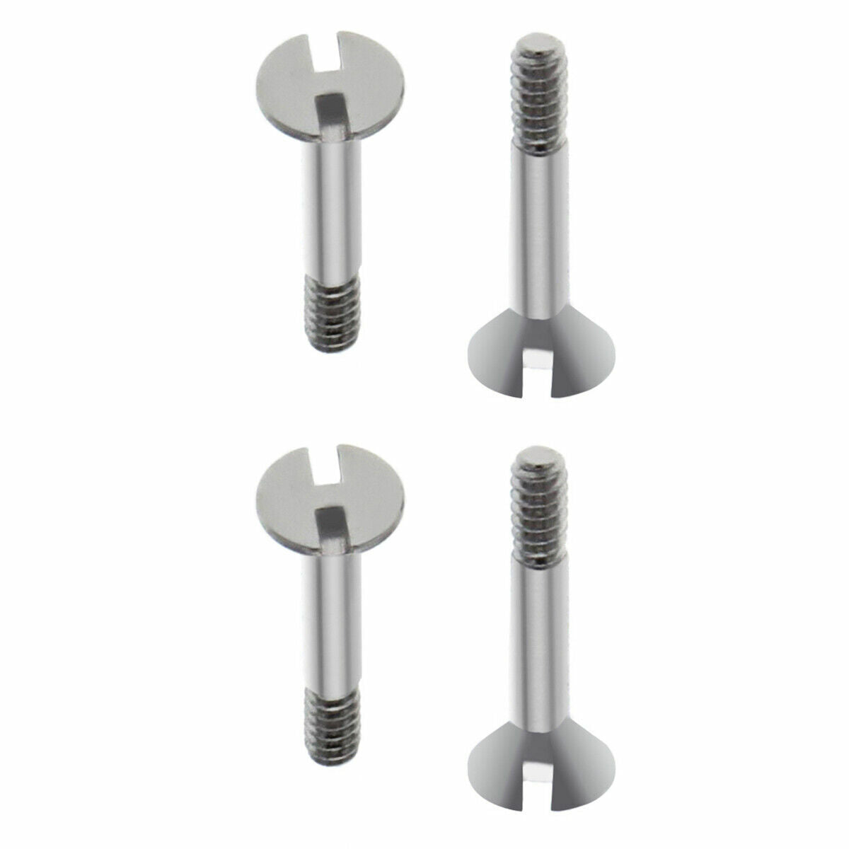 4 H SCREW FOR 44-44.5-45MM HUBLOT BIG BANG WATCH 6.5MM FIT RUBBER STRAP BAND SS