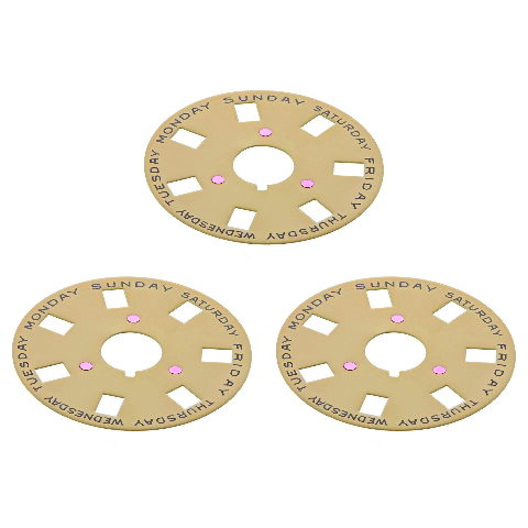 3 DAY DISC FOR ROLEX PRESIDENT DAYDATE WATCH CHAMPAGNE 1030/1556 1802 1805 1811