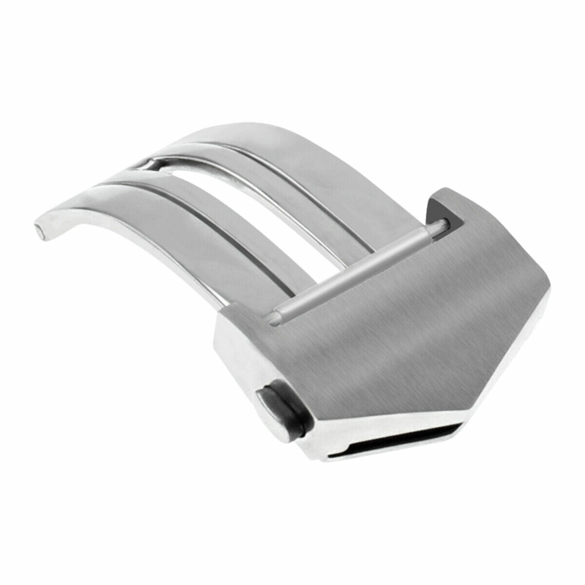 18MM CLASP DEPLOYMENT FOR TAG HEUER LEATHER STRAP BAND BUCKLE FIT FC5014 BRUSH