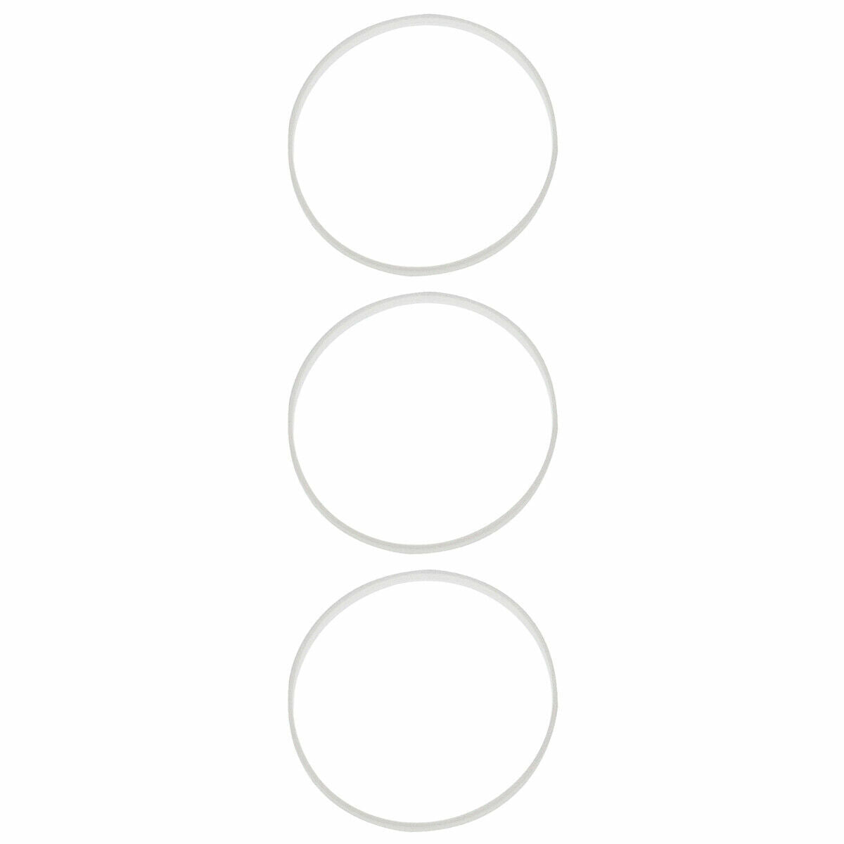 3- 2.5MM TALL GASKET FOR ROLEX SAPAHIRE CRYSTAL LADY 67000 67187 67193 67230 672