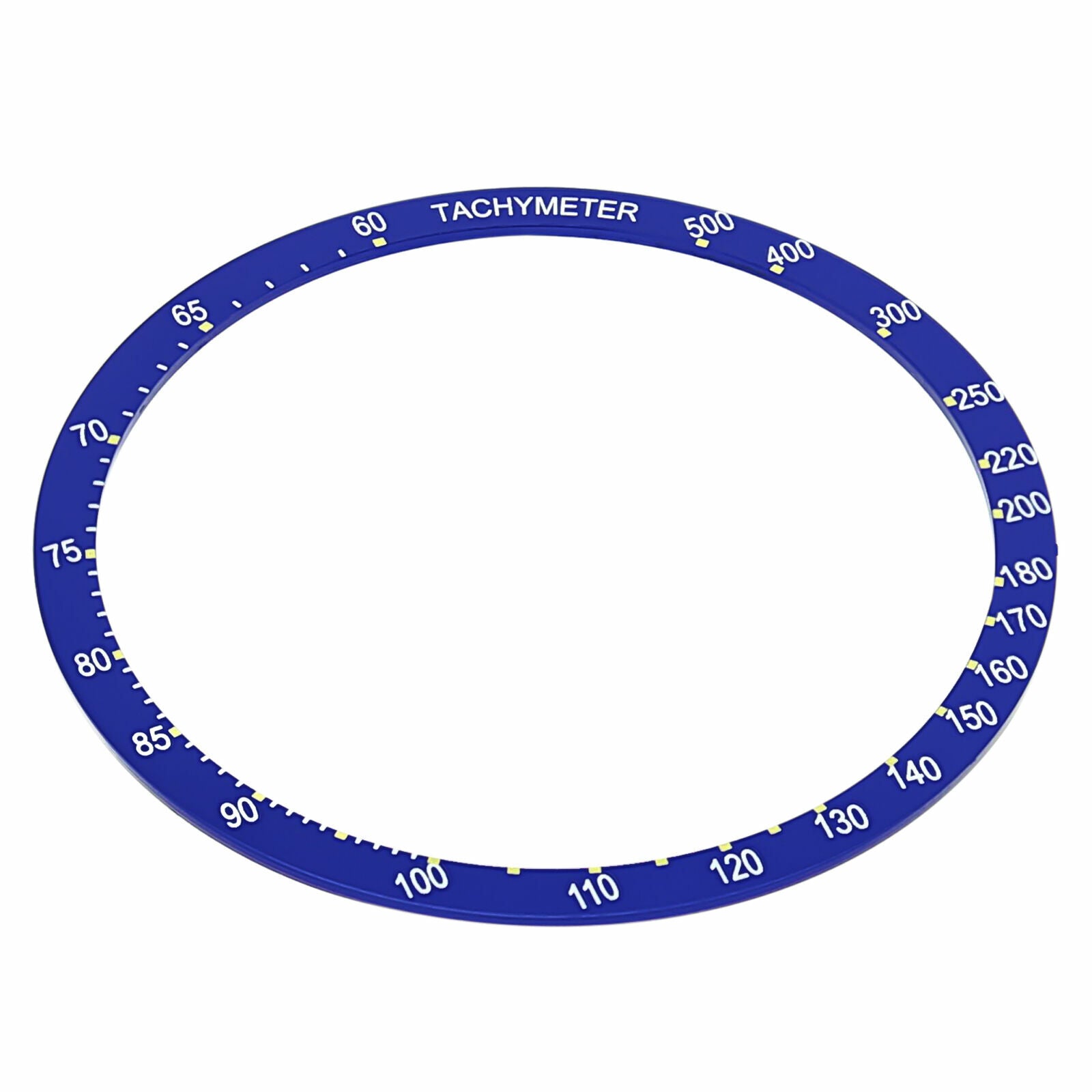 BEZEL INSERT FOR SEIKO WATCH 6138 0011, 6138-0010 UFO CHRONOGRAPH WATCH BLUE