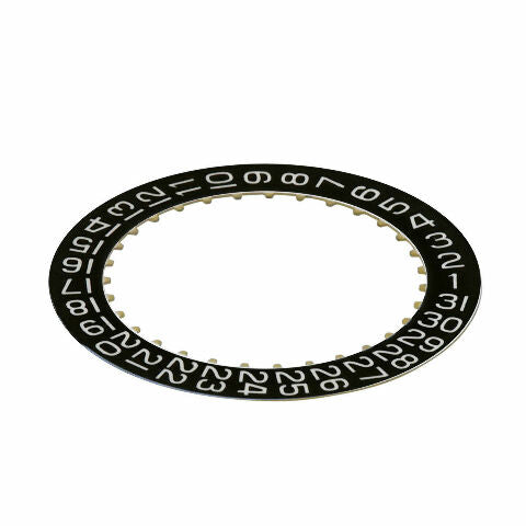 DATE DISC CALENDAR FOR MOVEMENT ETA 2893-2 2846 2878,2893-2 BLACK 3H WINDOW