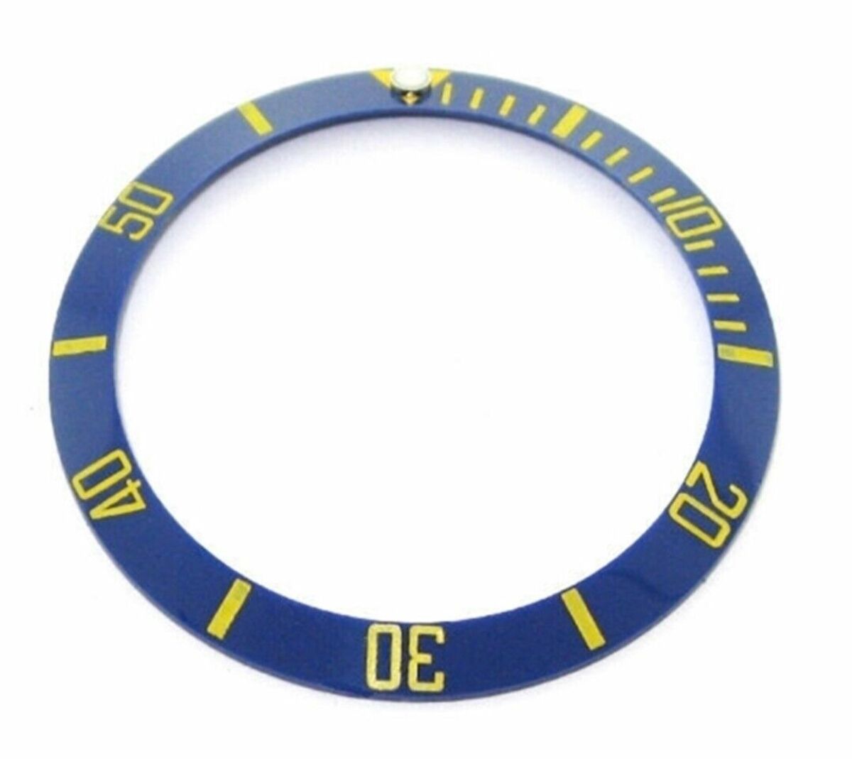 NEW BEZEL INSERT CERAMIC FOR ROLEX SUBMARINER 16610LN,16613V SAPPHIRE BLUE GF
