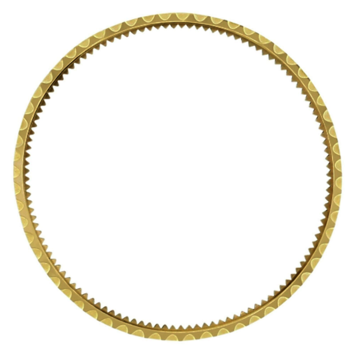 BEZEL & INSERT FOR ROLEX SUBMARINER SERTI 18K REAL 16613 GOLD BLUE GOLD FONT