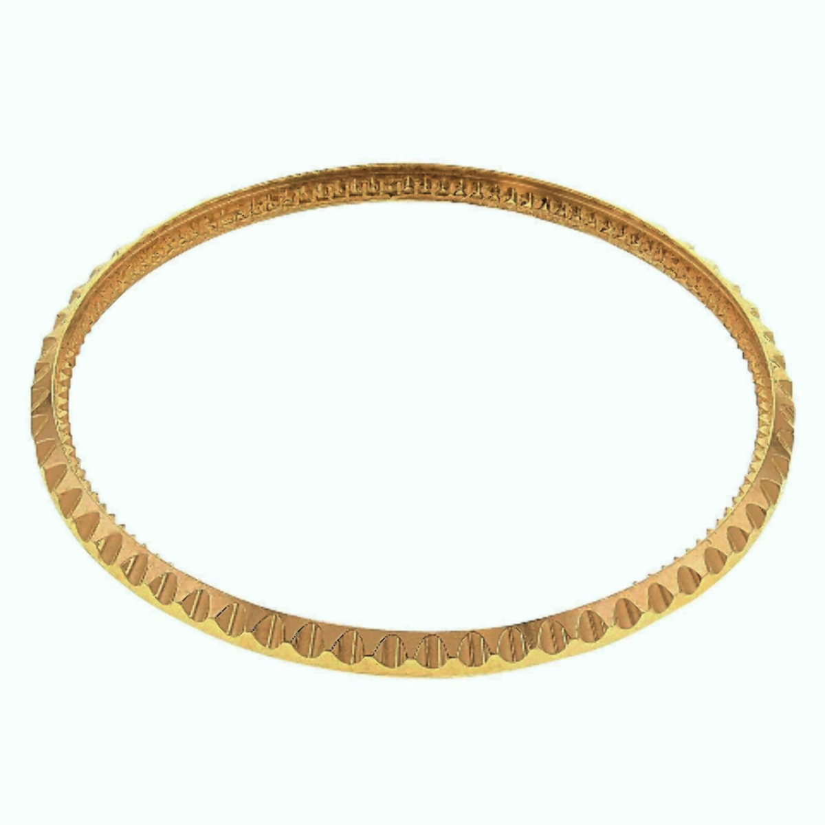 BEZEL & INSERT FOR ROLEX SUBMARINER SERTI 18K REAL 16613 GOLD BLUE GOLD FONT