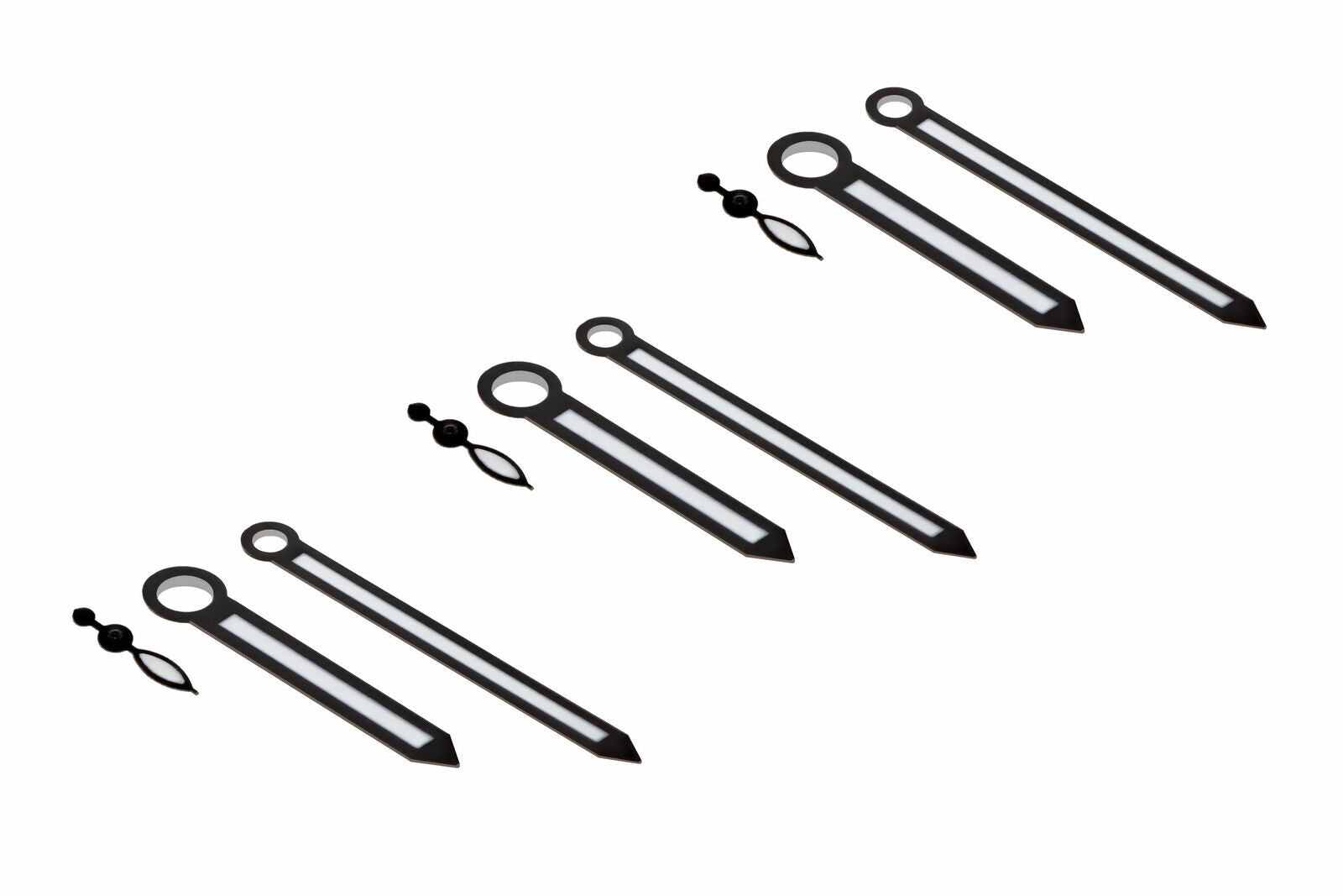 3 SET WATCH HAND FOR PAM 44MM PANERAI MARINA LUMINOR UNITAS 6497-6498 BLACK SWIS