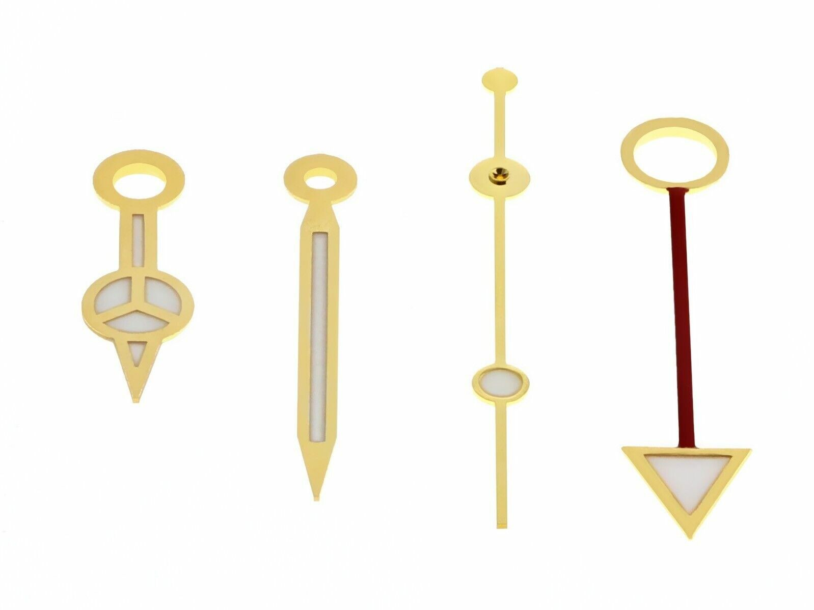 WATCH HANDS FOR GMT MOVEMENT ETA 2836-2 , 2892-2, 2892.A2 , 2893-2 GOLD COLOR