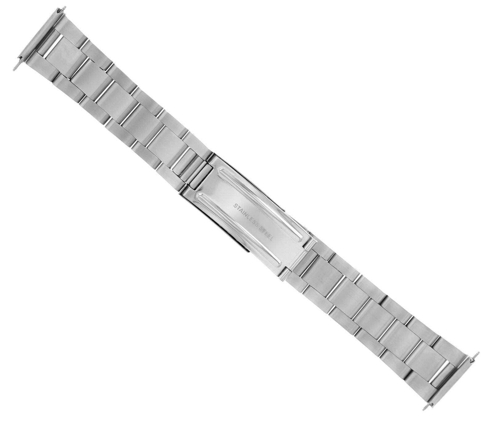 19MM HEAVY OYSTER BAND FOR TISSOT PRC200 1853 SOLID STAINLESS STEEL STRAIGHT END